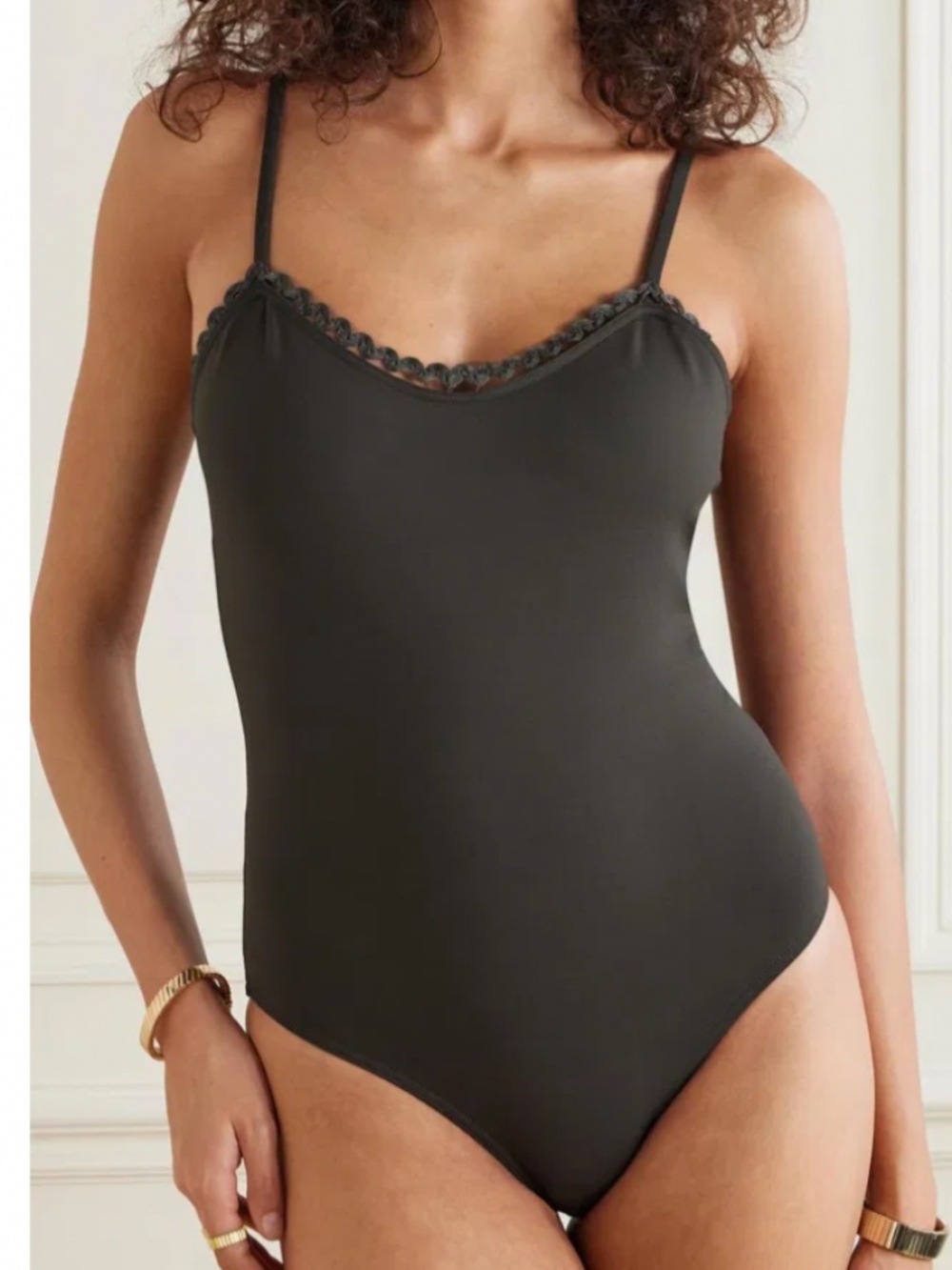 Eres Fever - Fantasy Ric Rac - trimmed swimsuit , FR 42